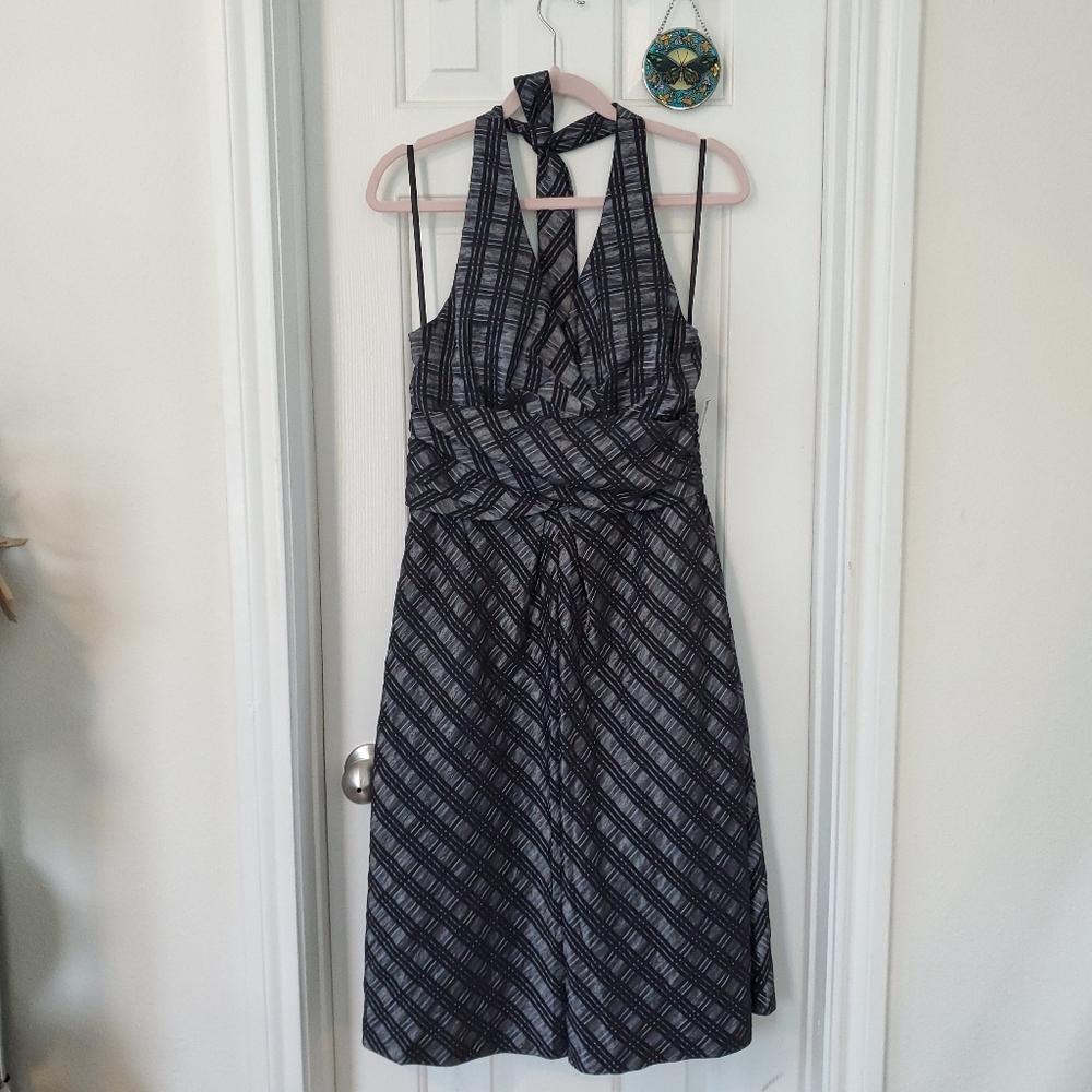 Donna Ricco sexy halter dress